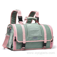 Canvas Portable Pet Carrier Travel Transport Bag